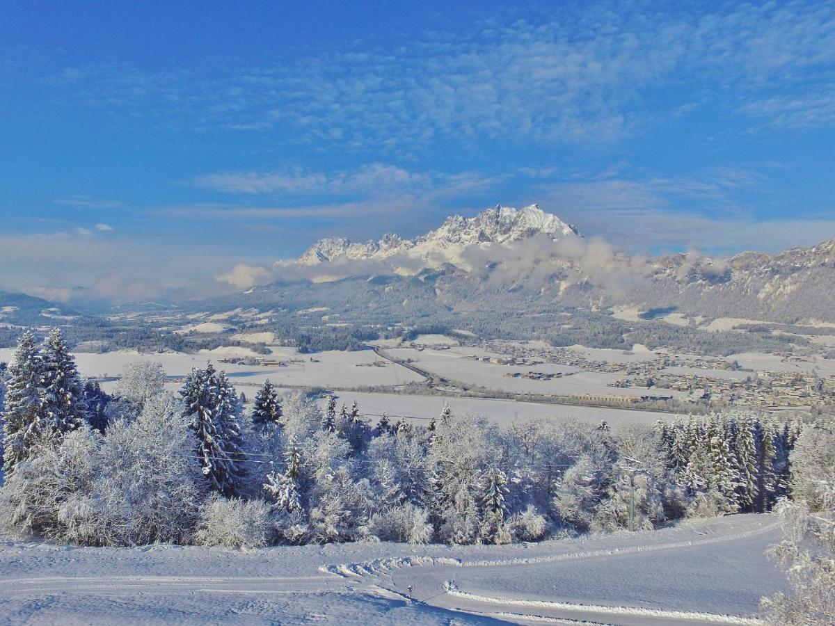 Flat Directly On The Ski Slope With Valley View Sankt Johann in Tirol Buitenkant foto